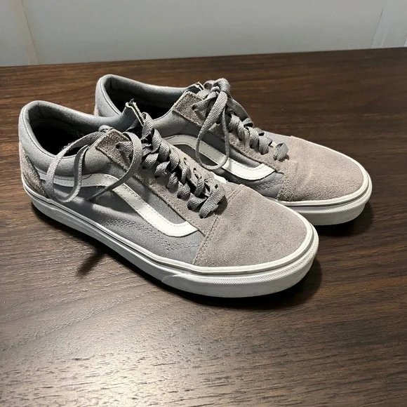 Grey Old Skool Vans - Picture 1 of 4